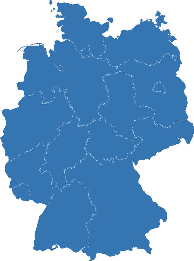 Deutschlandkarte: Lage von Reha-Zentrum Bad Frankenhausen in Bad Frankenhausen, Thüringen
